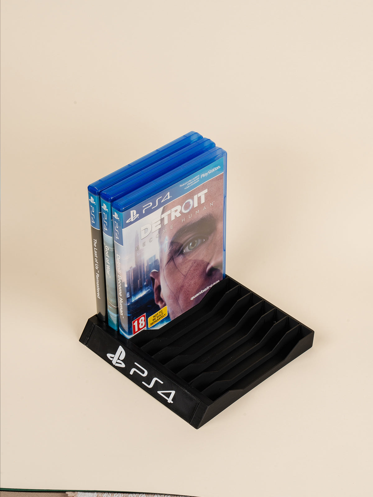 PS4  Oyun Standı – Şık ve Pratik 3D Tasarım